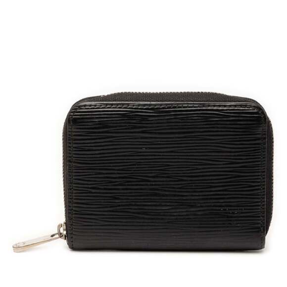 LOUIS VUITTON Accessories - Louis Vuitton Epi Zippy Coin Purse Wallet/Coin Case M60152 Noir Black Leather...